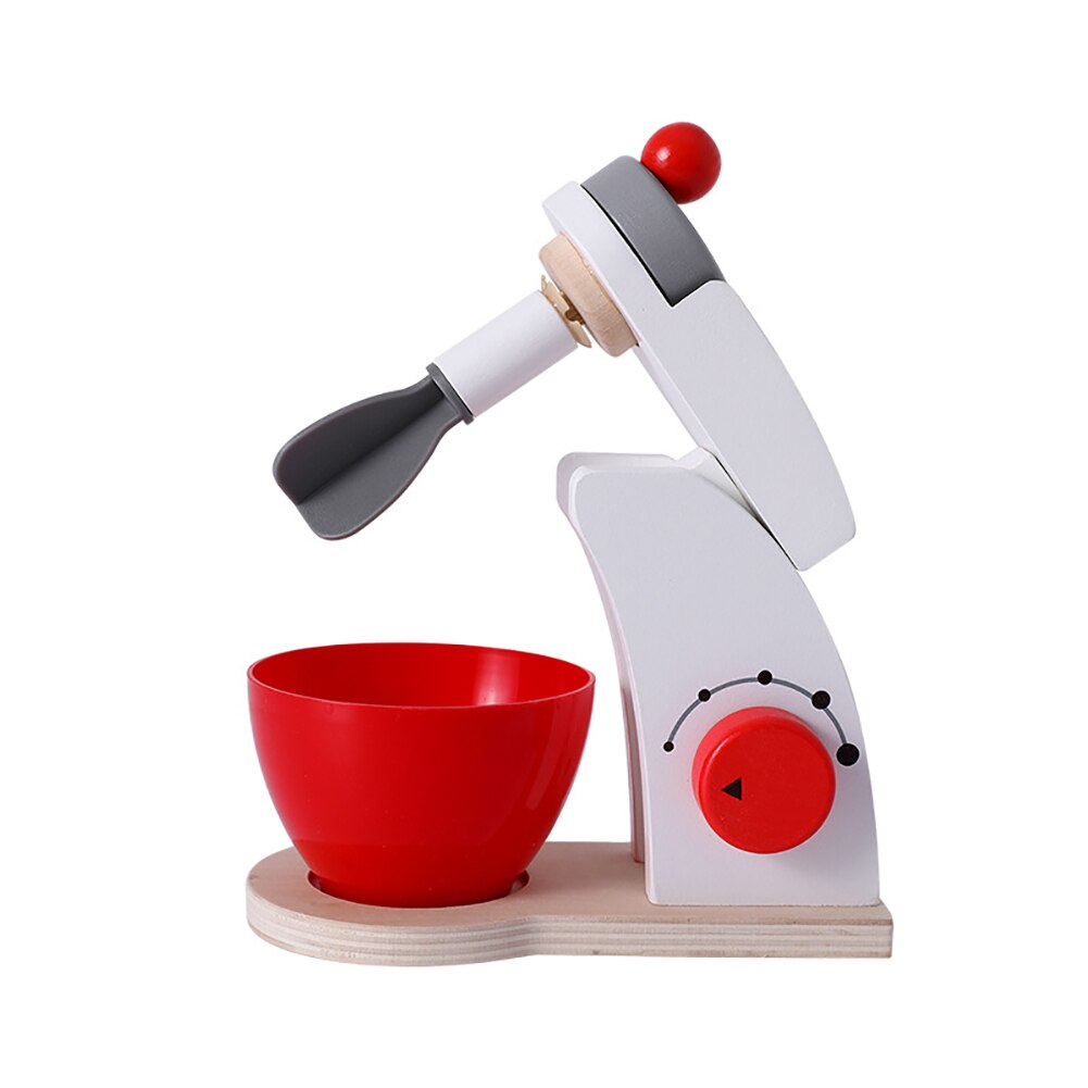 Houten mini simulatie brood koffiezetapparaat blender rollenspel kinderspeelgoed