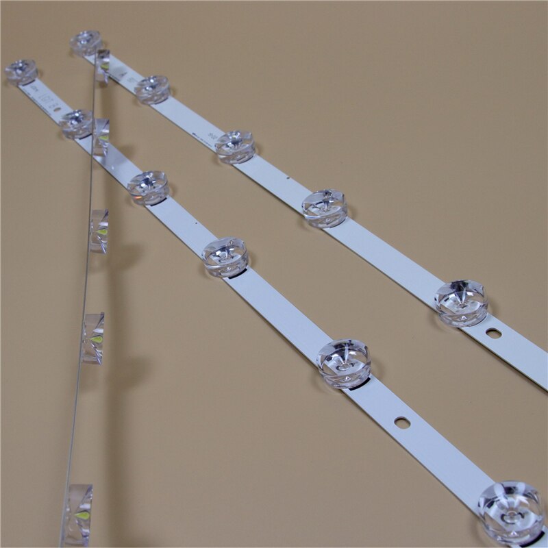 TV LED Bars For LG 32LF580B 32LF5800 32LF580N 32LF580U 32LF580V 32LF585B 32LF595B LED Backlight Strip Kit 6LED Lamp Lens 3 Bands