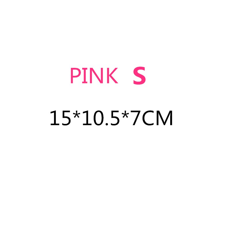 Bolsa de natación de PVC transparente para mujer, organizador de playa y piscina, bolsa de almacenamiento para baño deportiva, funda de teléfono resistente al agua: Pink S