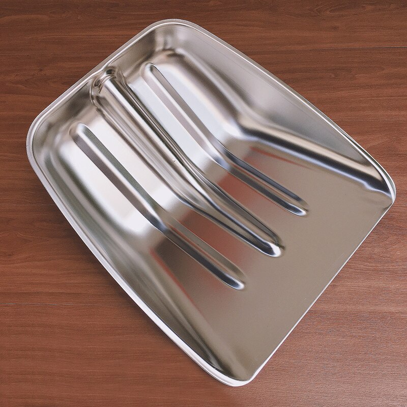 Thickened stainless steel spade Square shovel garbage shovel Stainless steel shovel Large shovel grain shovel Snow shovel