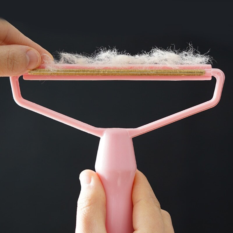 Portable Lint Remover Clothes Fuzz Fabric Shaver Brush Tool for Sweater Woven Coat Power-Free Fluff Removing Roller Shaver
