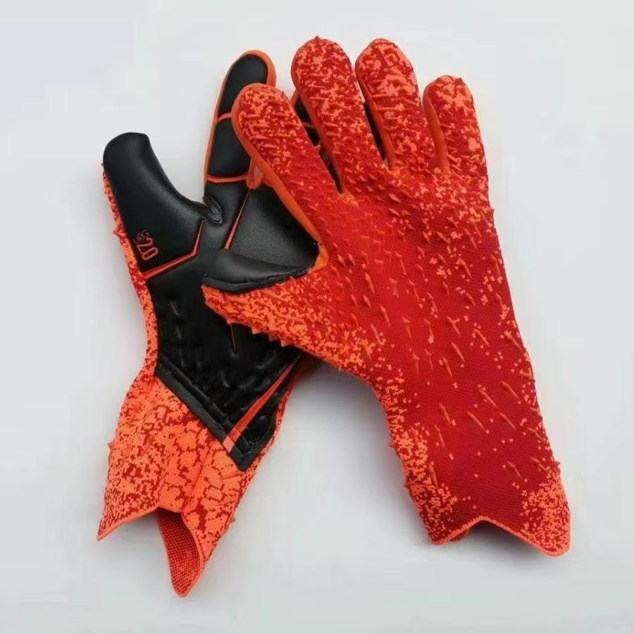 Nuevos guantes de portero de fútbol de látex, protección de fútbol gruesa, guantes de portero de fútbol para adultos y adolescentes: Otros / L
