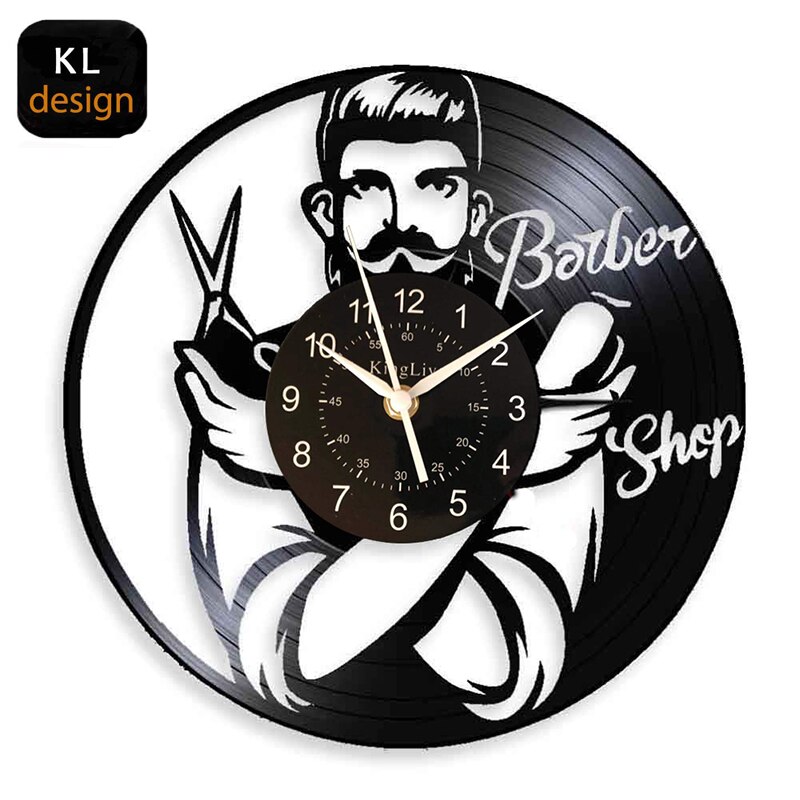 KingLive Star -Wanduhr, Vinyl Schallplatte Wanduhr Dekoration, Sci-Fi-Film Wanddekoration, Geschenke für Männer, Jungen