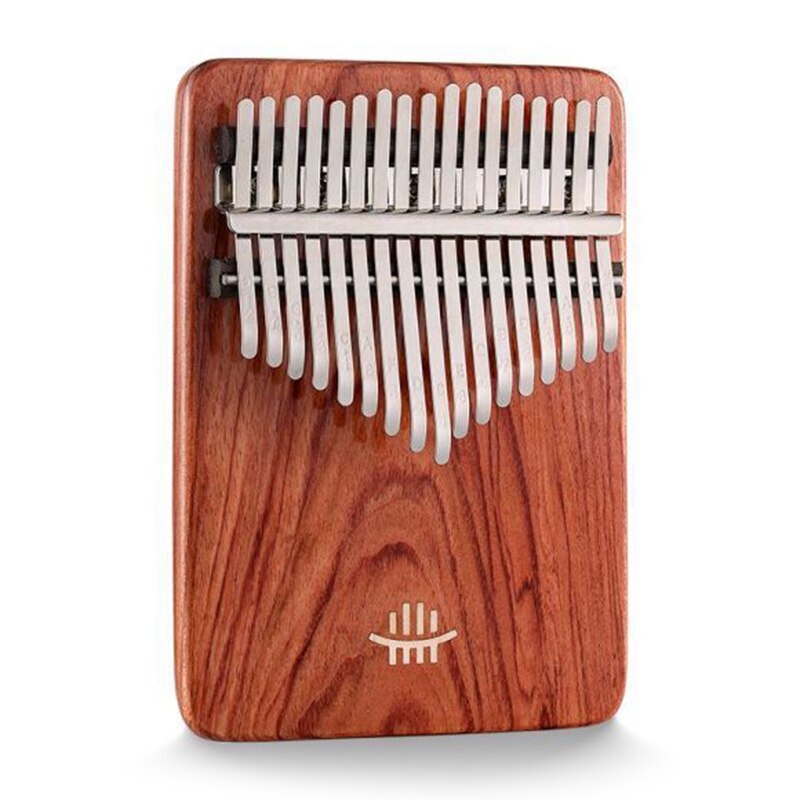 Hluru Kalimba Instrument Duim Piano Zambian Guibourtia Kalimba Mbira Muziekinstrument: BRASS