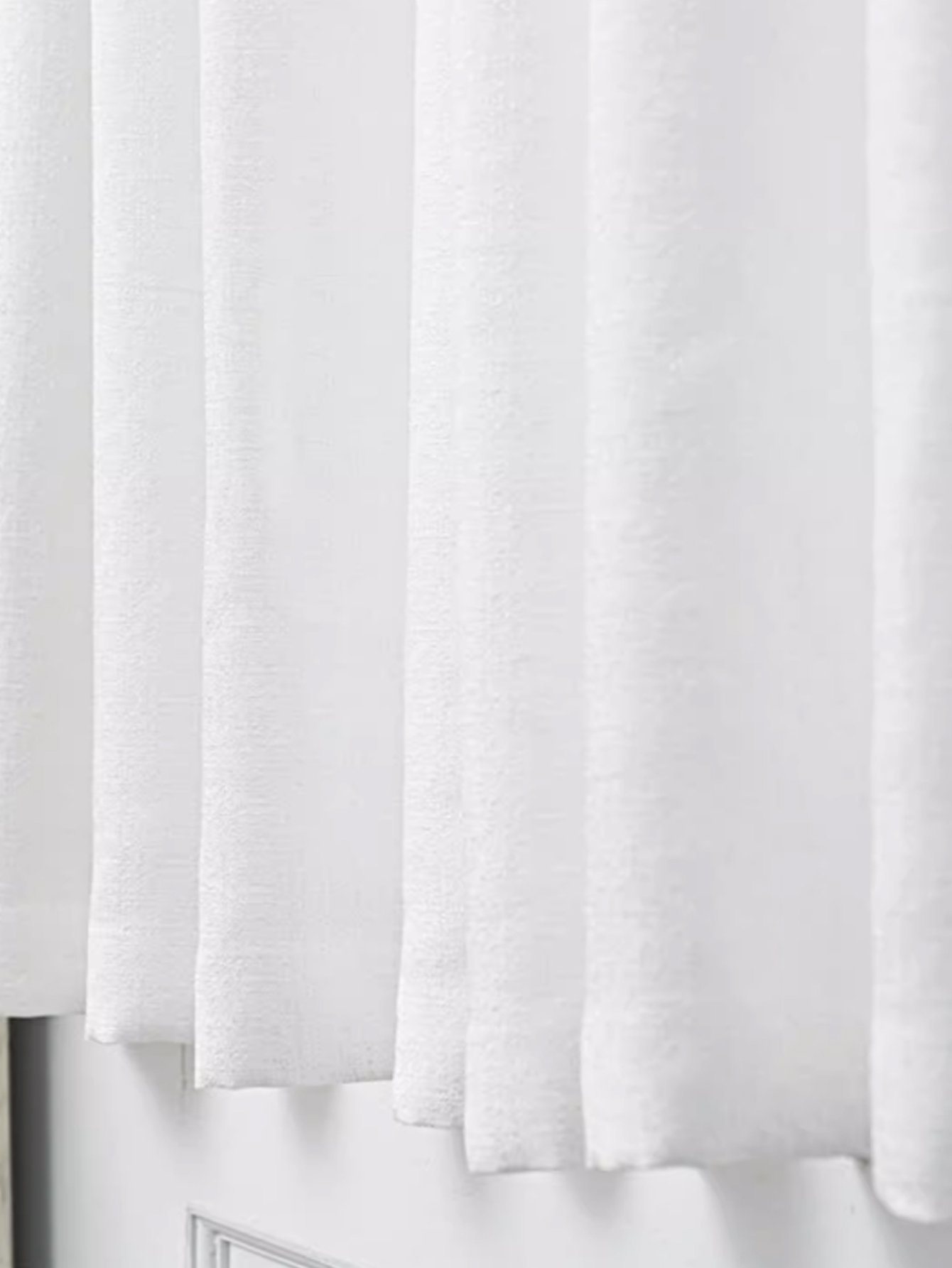 1pc Tenda adesiva senza punzonatura installazione balcone garza autoadesiva bianca telecamera da letto finestra a bovindo semi-opaca incollata brusco