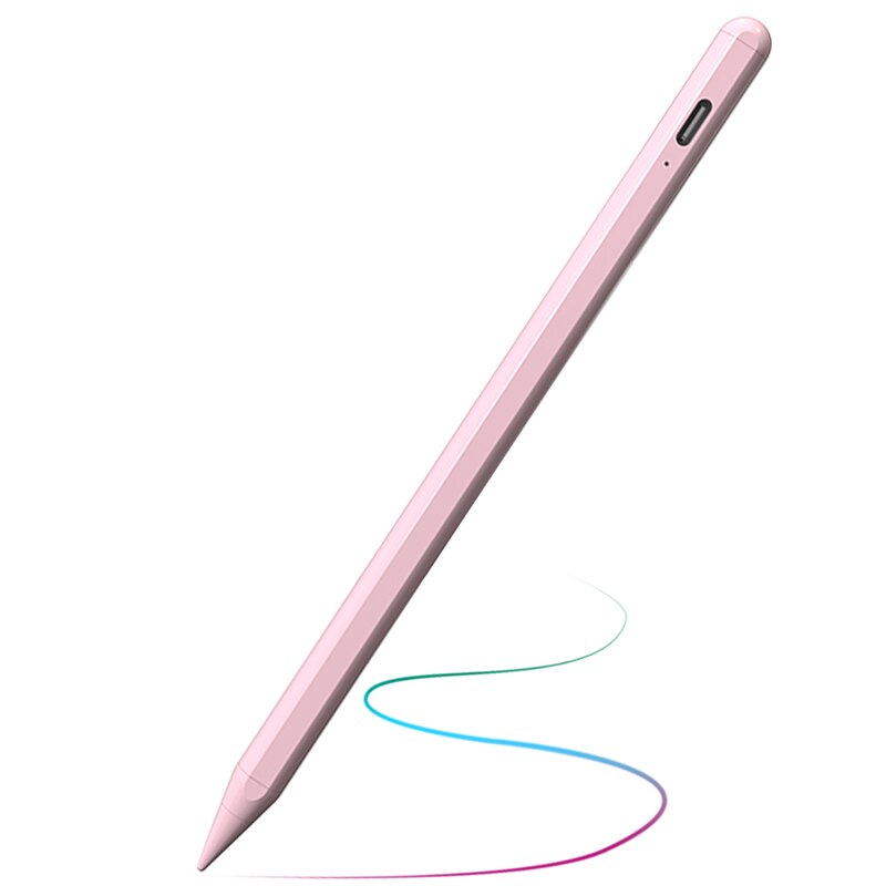 Lápiz inteligente para Apple Pencil iPad 2 y 6. ª/7. ª/8. ª generación, Mini 5. ª generación, Air 3. °/4. ° Pro 11 1. ª/2. ª Pro 1, Active Stylus: Pink