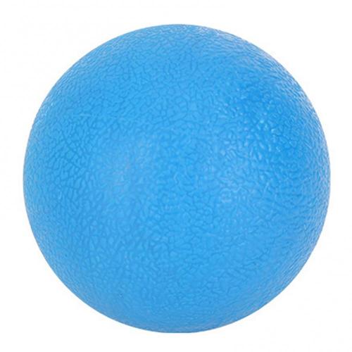 Fitness Round Massage Ball Massager for Thoracic Spine Upper Back Neck Scapula Ball Massager: Blue