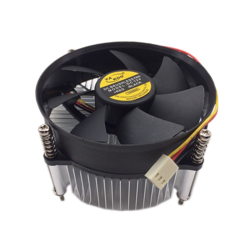50w 100w high power led heatsink DC 12V 1.2A led cooling fan +44mm lens kit for 20W 30W 50W LED chip