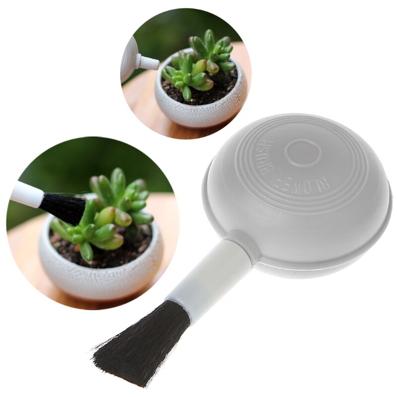 2 In 1 Air Blower Brush Succulent Cleaning Air Beads Dust Cleaner For Camera Len