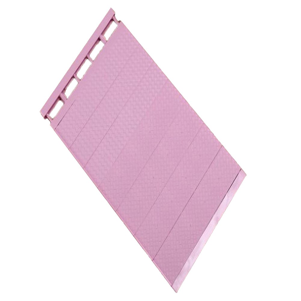 Adjustable Closet Organizer Storage Shelf Wall Mounted Kitchen Rack Space Saving Wardrobe Decorative Shelves Cabinet Holders: pink-38-55cm
