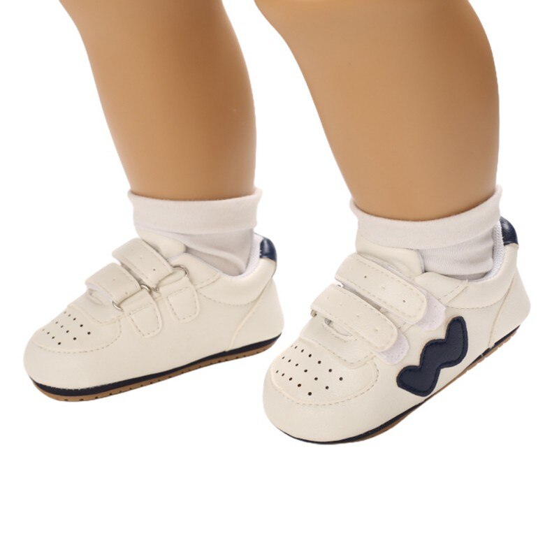 Baby Walking Shoes Solid Color Convenient Non-slip Soft Sole Baby Shoes Baby Bed Shoes