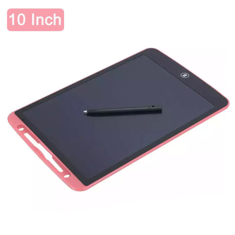 ZhiXiaoGuai 12 Inch LCD Writing Tablet Digital Drawing Board Handwriting Pads Children's Graffiti Drawing Board: 10Inch Pink