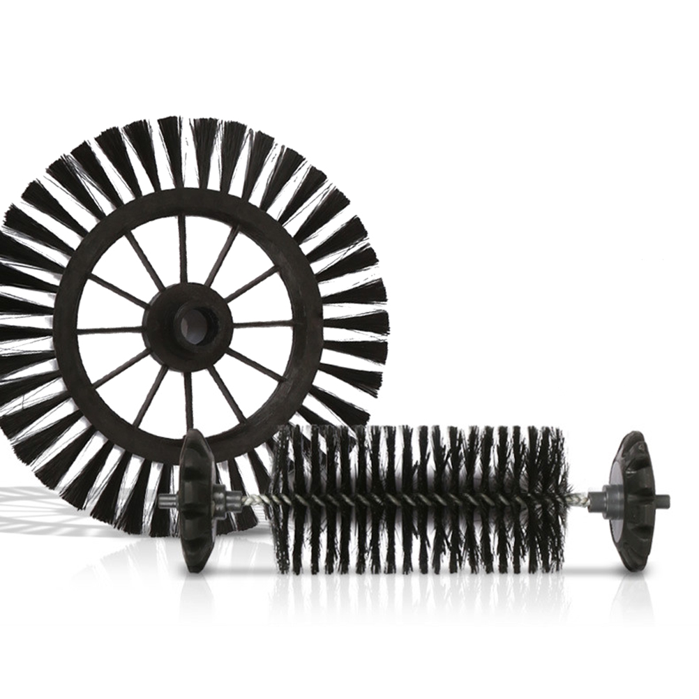 Vadrouille multifonction 3 en 1 pour le nettoyage ménager, balayeuse à main paresseuse, balai, bac à poussière, poubelle rotative à 360 °, pour le nettoyage des sols (rouge)