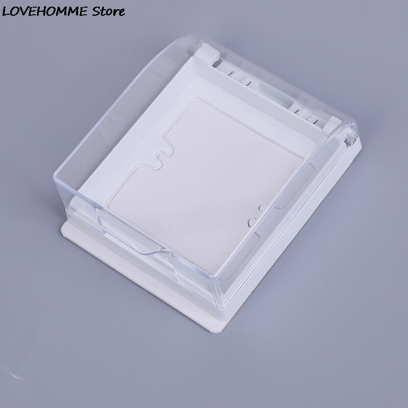 Wall Socket Waterproof Box Plate Switch Protection Cover,Outdoor Socket Box Cover Protector