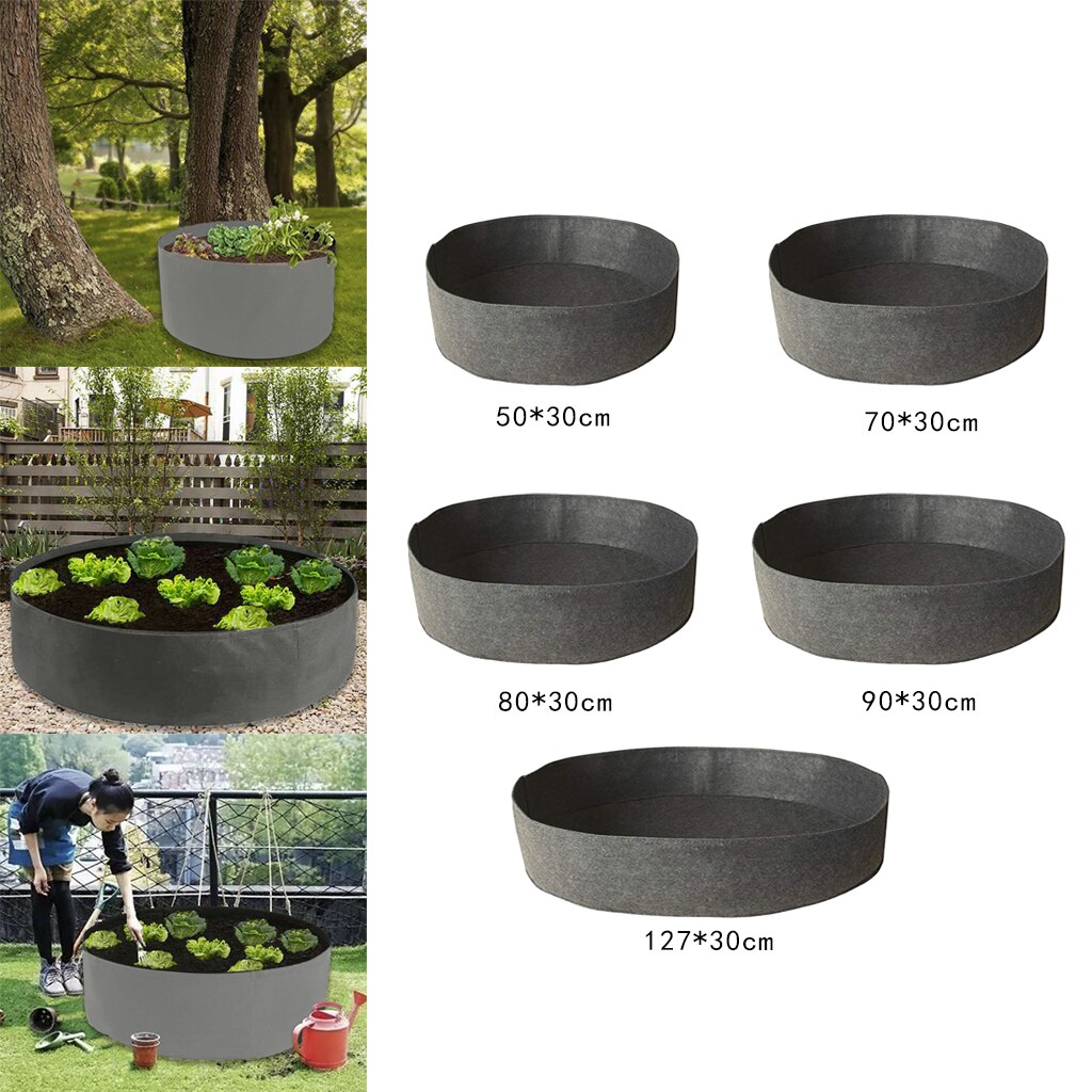 Huis Tuin Groente Fruit Plant Groeit Tas Plant Grow Pot Aardappel Aardbei Stof Voelde Planten Emmer Zak