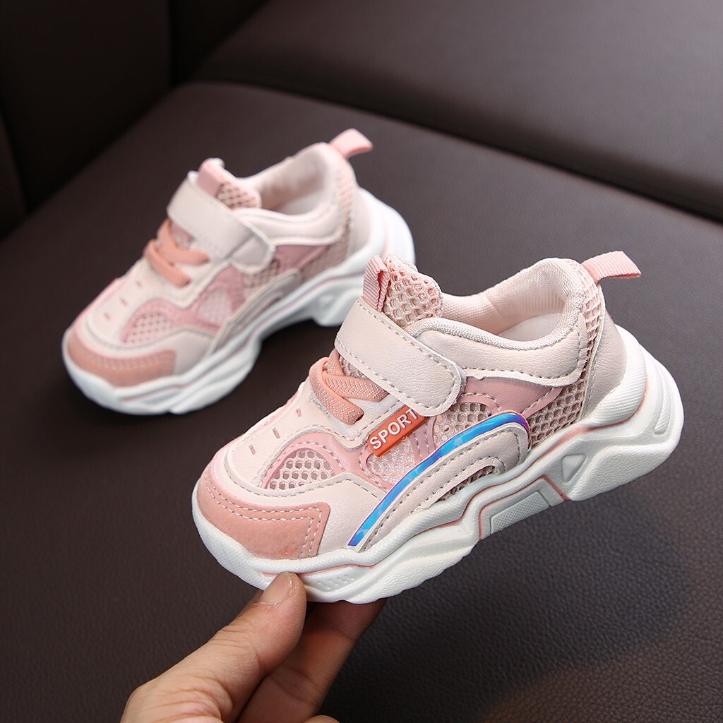 50 # schuhe Für Kleinkind Baby Mädchen Jungen Colorblock Einzigen Gittergewebe Weiche Sohle Turnschuhe Lässig Turnschuhe Schuhe Детская Обувь