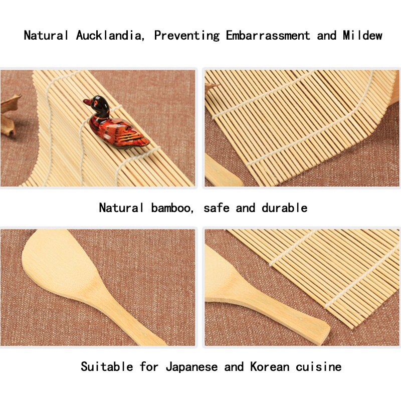 5 sztuk/zestaw foremka robić ryżu Sushi narzędzie robić robienia zestawów DIY zestaw robić robienia Sushi rolki narzędzia kuchenne ręcznie japońskie narzędzie kuchenne