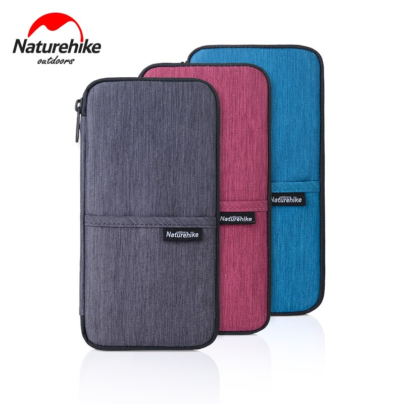 Naturehike Passport Wallet Travel Document Holder Organizer Pouch Zipper Bag passport holder