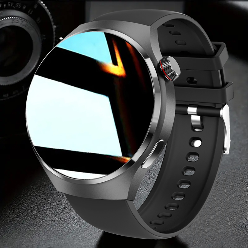 2025 Smart Watch da uomo Full Circle Touch Screen Chiamata Bluetooth Smartwatch da uomo Sport Attività Orologio fitness + scatola