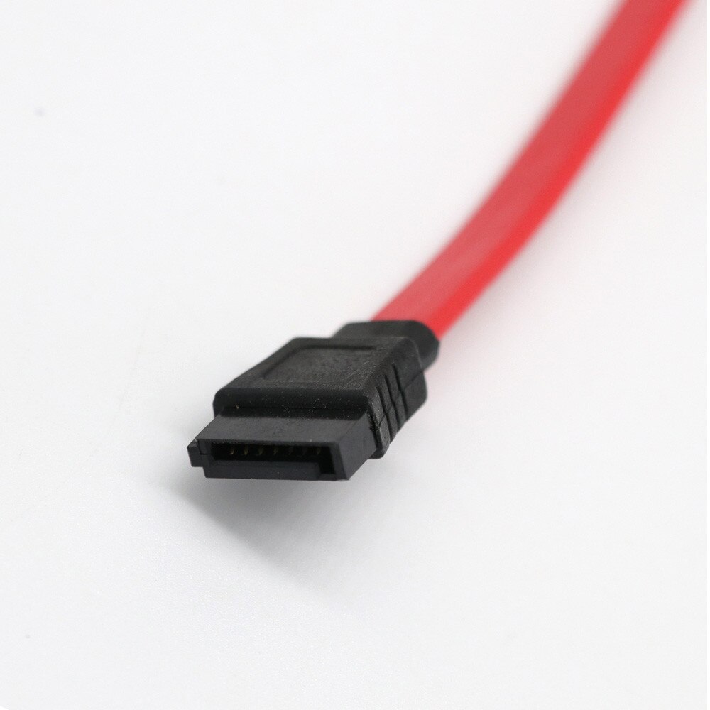 Computer Accessories SATA Cable 45cm Serial ATA SATA 2 Cable Lead Hard Drive Data Red SATA Cable For PC