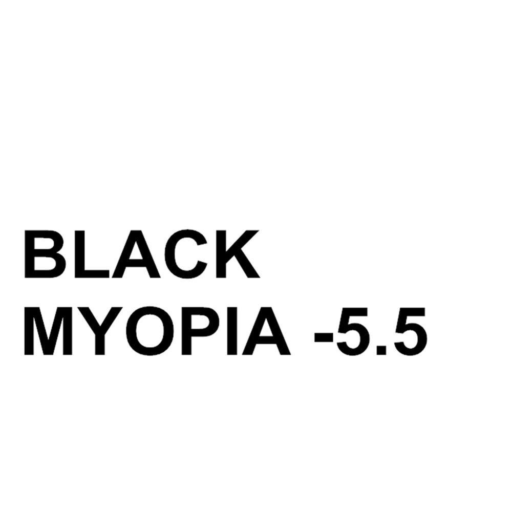 Receptbelagda optiska simglasögon närsynthet glasögon multi silikon anti-dimbelagda vattentäta simglasögon glasögon dioptri: Svart närsynthet 550