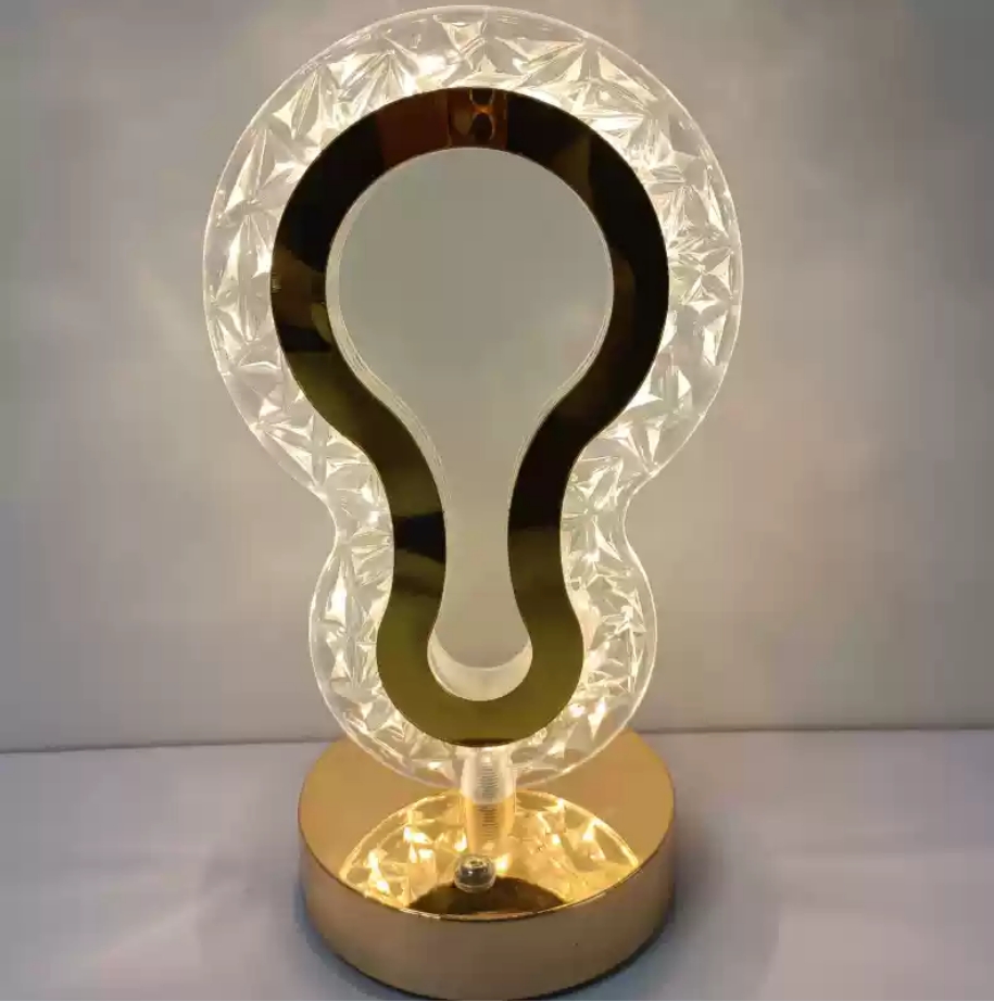 Luz Led recargable, luz ambiental para mesita de noche, lámpara de lectura de libros, luz de ambiente inalámbrica, decoración de cumpleaños para sala de estar: Azul