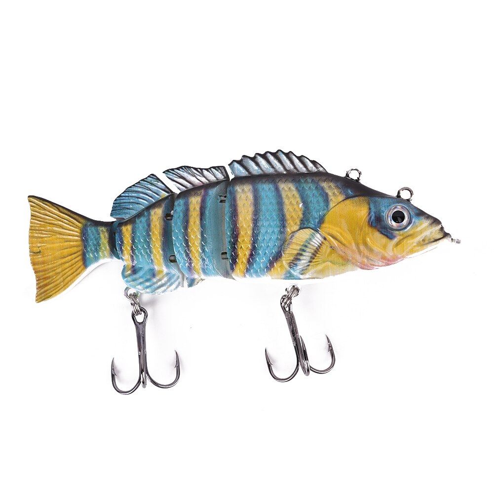 Robotic Fishing Lure Electric Wobbler Electronic Multi Jointed Bait 4 Segments Smart Auto Swimming Fishing Baits Tackle Access: 61