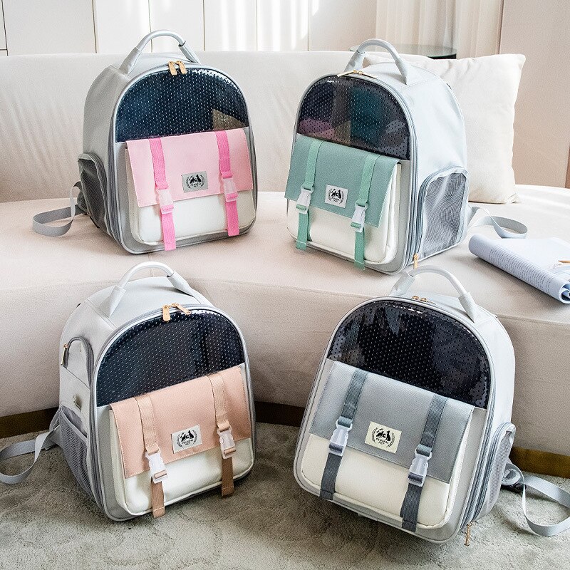 Kat Draagtas Kleine Hond Ademend Vervoer Rugzak Pet Outdoor Travel Schoudertassen Puppy Kitten Hond Draagtas Bagpack