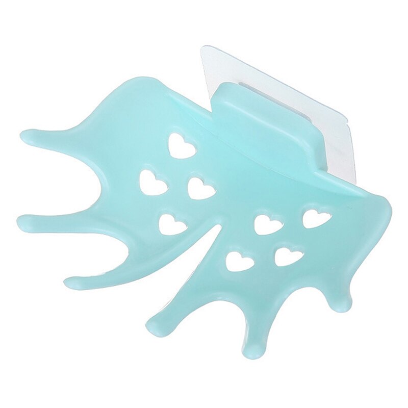 Badrum dusch tvål låda hylla väggmonterad tvål låda disk förvaringsplåt fack hållare fodral tvål hållare badrum fack tillbehör: Grön