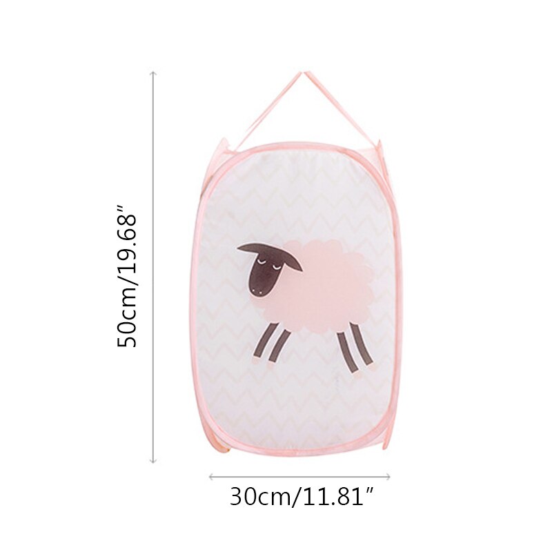Household Hamper Foldable Cartoon Large Capacity Dirty Clothes Baskets Animal Storage Basket Multifunctional Storage Baskets