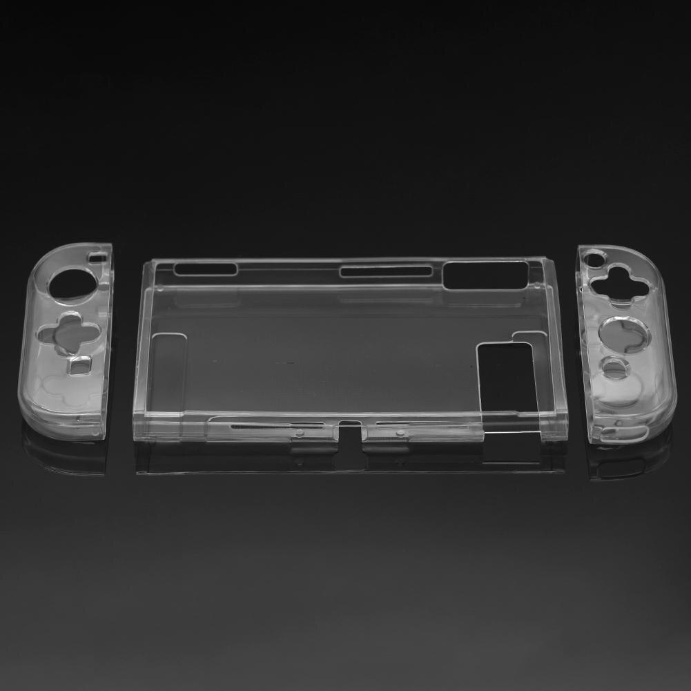 Soft TPU Protective Case Cover Frame Soft TPU Shell for Nintend Switch Console Handle Grip transparent Anti-Shock Cover Caps
