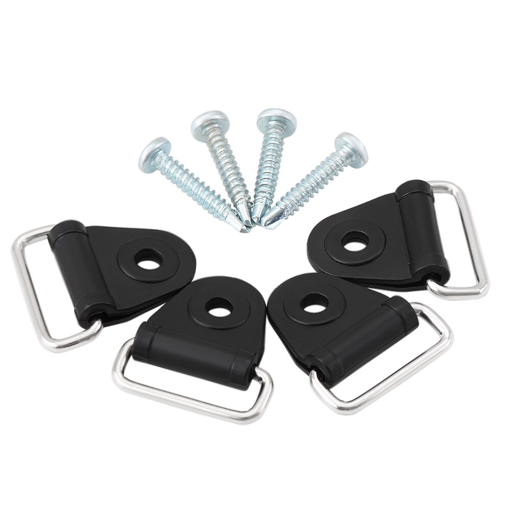 4 Stuks Auto Haak Hanger Auto Kofferbak Boot Vloer Voor Tesla Roadster Model 3 Model S Model X Auto-Styling Auto Accessoires