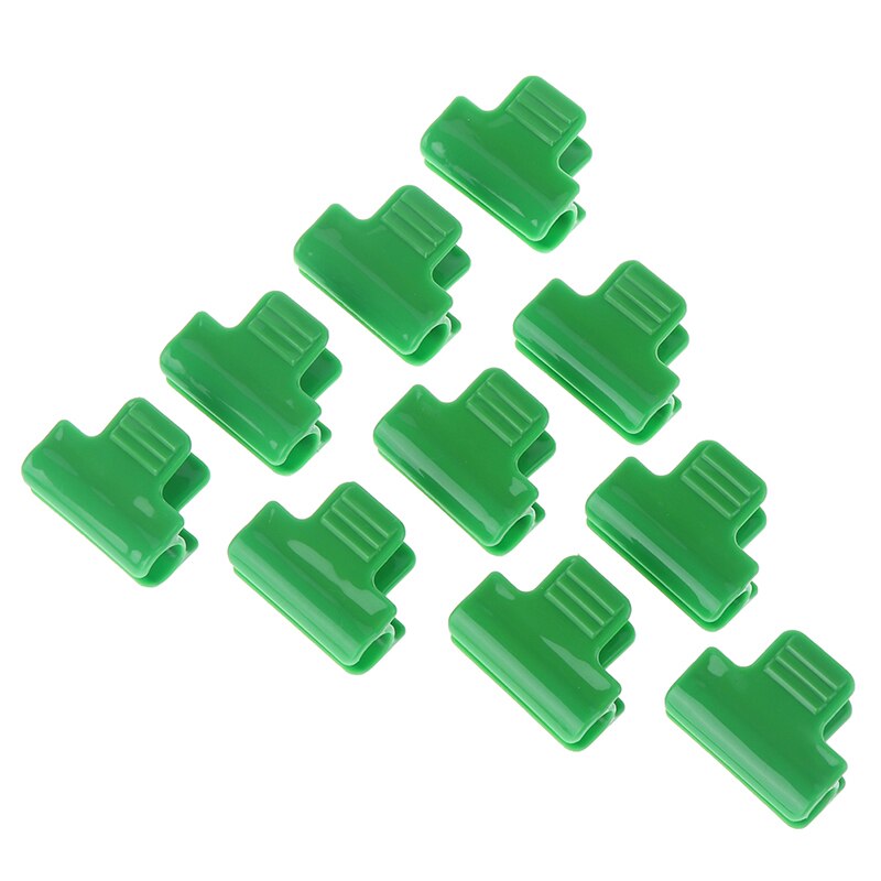 50Pcs Casing Clip Greenhouse Film Frame Vegetable Fruit Cover Insect-Proof Sunshade Fixing Clip Garden Tool Plastic Clip