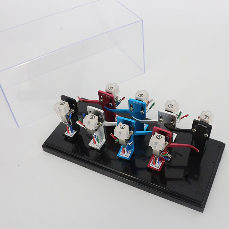 Turntable LP Vinyl Record Stylus Needle Album Storage Display Box Dustproof Cabinet For Turntable Magnetic Cartridge Rekord Box