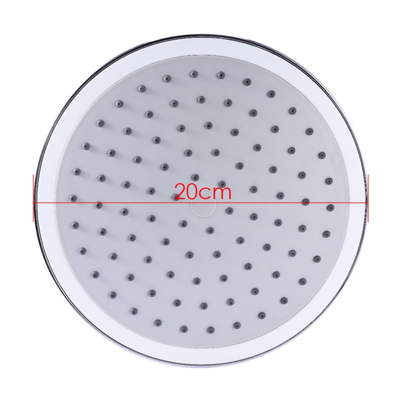 Leking 20cm suihkupää yläpuolella sadesuihku suihku suuri pyöreä hana korjaus regendouche douchekop