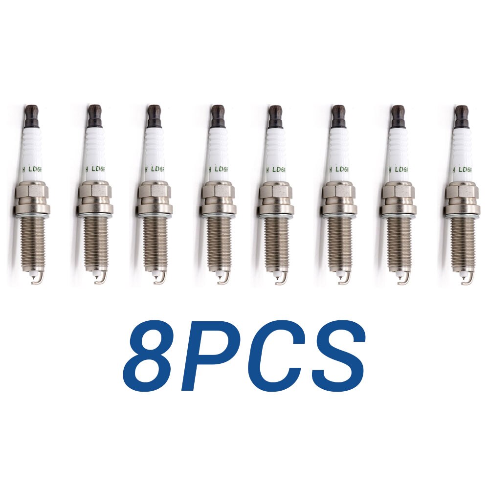 Bougie d&#39;allumage en Iridium platine LD6RTIP, pour Denso SC20HR11, pour Toyota Corolla Prius Yaris Matrix RAV4 Nissan Sentra Frontier Mini: 8 pieces LD6RTIP