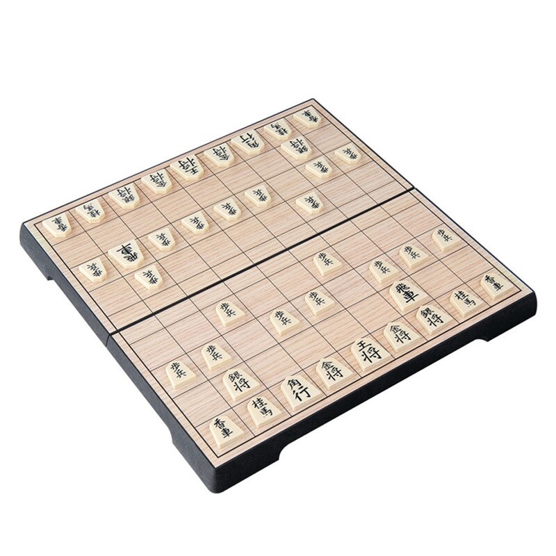 freundlicher Faltbare magnetisch Falten Shogi einstellen Tragbare Japanischen Schach Spiel ÜSpund Logisches denken Lustige Familie Party