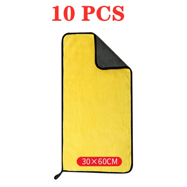 3/5/10/20 pcs Car Wash Microfiber Towel Cleaning Drying Cloth Paint Care Cloth Detailing Car Wash Towel Cleaning Rags Auto Tools: Orange