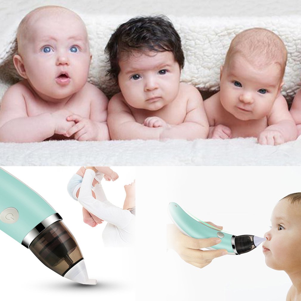 Kid baby Nasal Aspirator Electric Nose Cleaner Newborn baby sucker cleaner Sniffling Equipment Safe Hygienic Nose aspirator