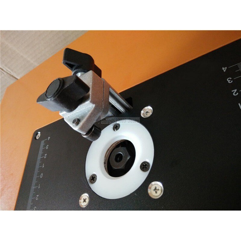 Aluminum Router Table Insert Table Plate w/ 3 Rings For Woodworking Benches Router Table Plate For RT0700C