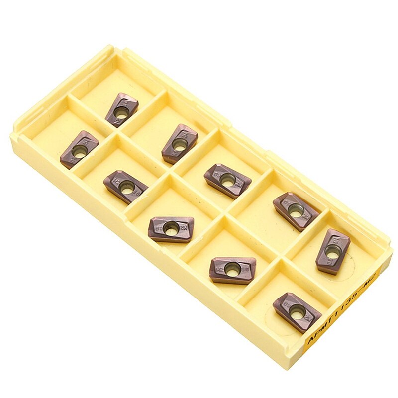 40mm Face Mill CNC Milling Cutter Head + 10X APMT1135 Carbide Inserts 40CrMo Carbide Alloy