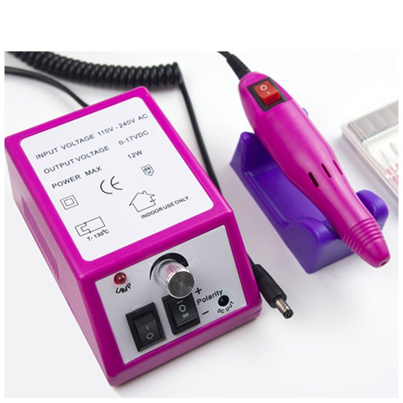 Electric nail drill 35000 RPM manicure machine equipment for pedicure pedicure nail file tool drill bit polishing tool set: maicure machine