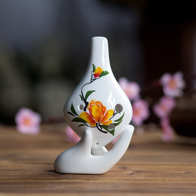 Ozhu-ocarina ajustable de seis orificios, ocarina de CA, con , buen sonido adecuado para tienda