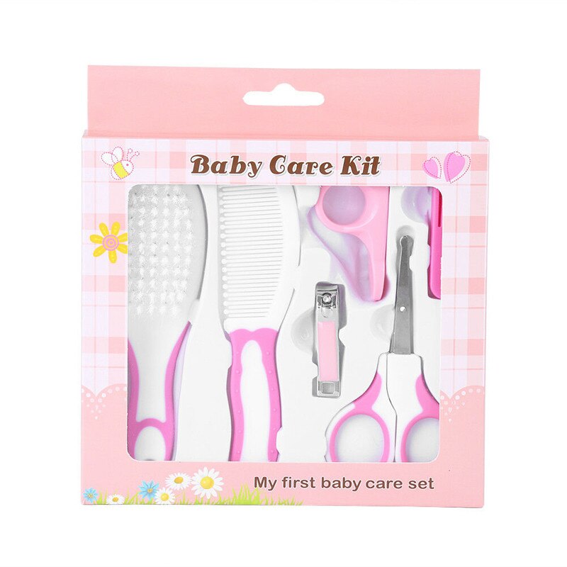 6 stk baby nyfødt sundhedspleje sæt negle hår manicure børste børn plejesæt babypleje hari neglepleje sundhedssæt