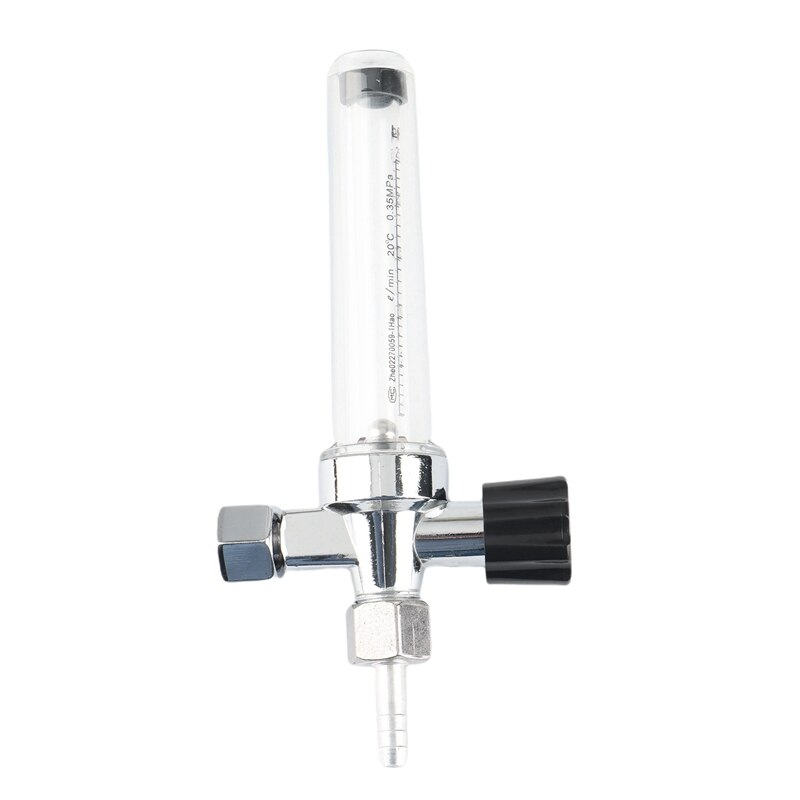 Straight-Through Pressure Reducer Flow Meter, Flow Tube Connected To Gas Tube Flow Meter
