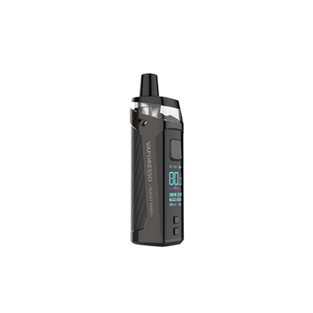 Newest Vaporesso TARGET PM80 Mod Pod Kit with 2000mAh Built-in Battery & 4ml Pod System E cig Vinci X/ Aegis Boost/ Pasito Kit: Black