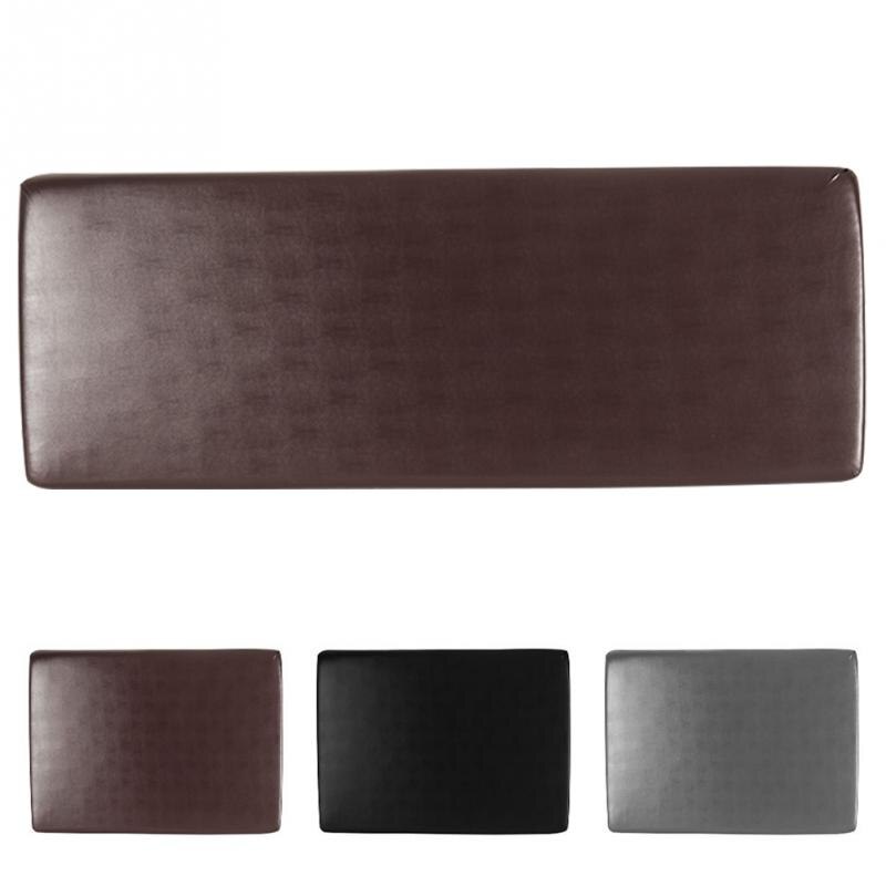 Støvtett med elastisk bunn tilbehør sofa sete putetrekk møbelbeskytter høy stretch pu lær vanntett myk