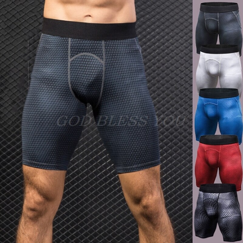 Ropa de compresión para el gimnasio para hombre, pantalones cortos de capa inferior, medias atléticas,