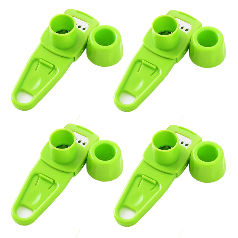 1PCS Knoflook Crusher Druk Multifunctionele Handleiding Gember Knoflook Slijpen Rasp Cutter Knoflook Dunschiller Keuken Gereedschap: Ivoor