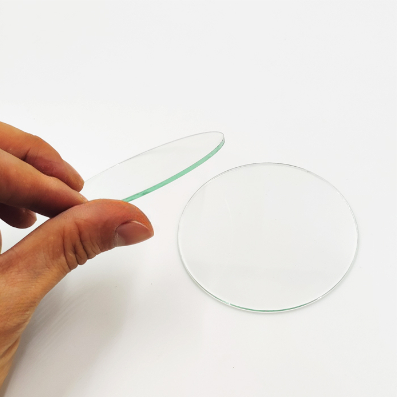 Round Transparent Flat Lens Diameter 60mm 65mm 67mm 70mm 74mm 77mm 79mm Glass Lenses for LED Torch Downlight Flashlight Headlamp